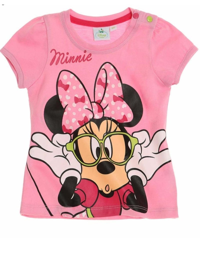 ديزني تي شيرت ديزني ميني ماوس للبنات - Image 1